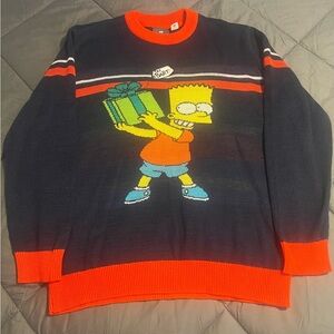H&M Homer and Bart Simpson’s Christmas Crew Neck Sweater